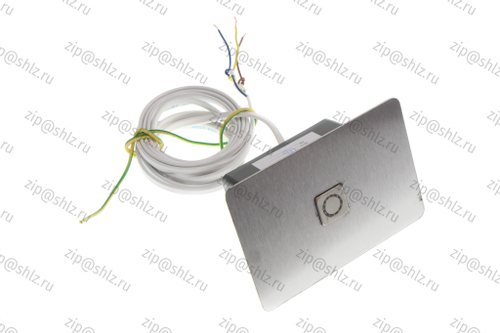 Пост вызывной в сборе, красная подсветка, шлифованная нержавеющая сталь, ПЛВ13-Н1М0100ЩУ3, 0501.12.00.600ВН-01