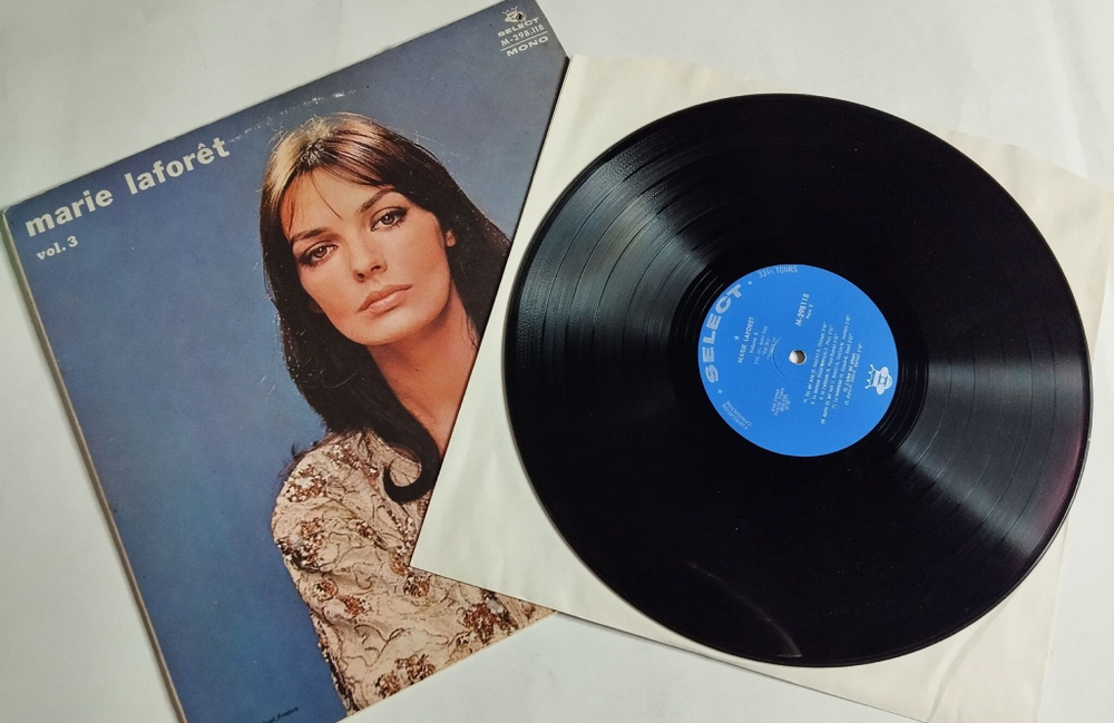 Винтажная виниловая пластинка LP Marie Laforet Volume 3 (Canada 1966) EX