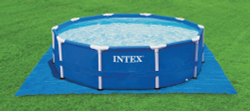 Подстилка под бассейн 472х472 см, для бассейна 244, 305, 366, 457 см (Intex 28048)