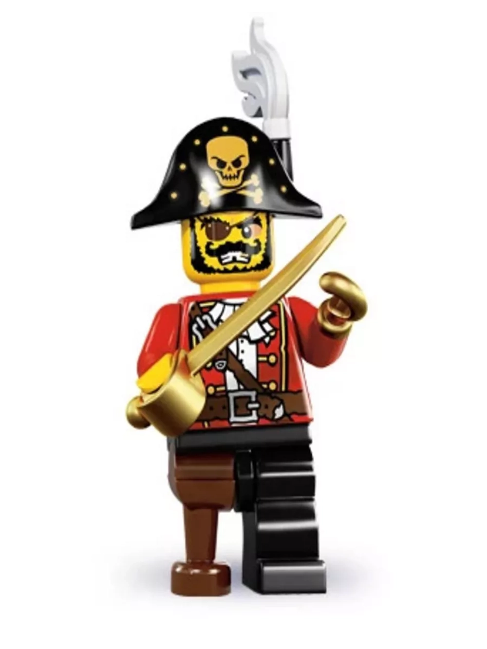 LEGO Minifigures 8833 series 8 серия Капитан пиратов