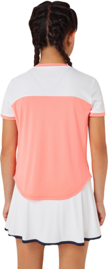 Футболка для девочки теннисная Asics Tennis Short Sleeve Top - Розовый