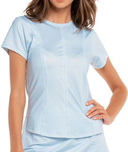 Женская теннисная футболка Lucky in Love Undercover Love Center Court - glace