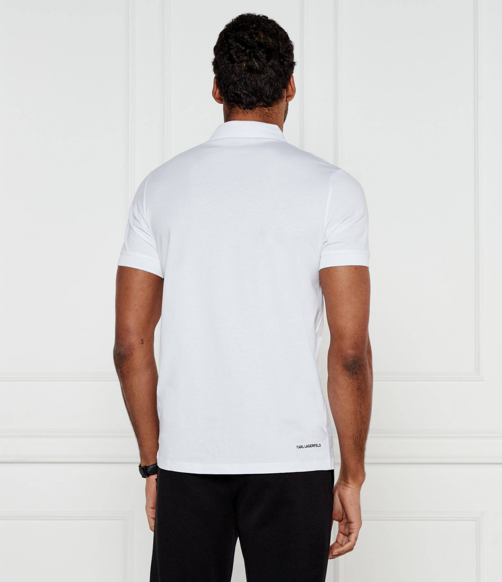 Поло Karl Lagerfeld - белый(745400 551225)