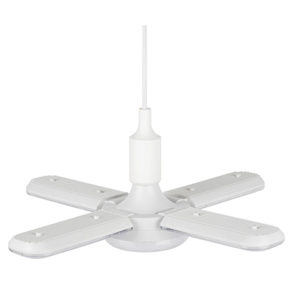 Фитолампа для растений светодиодная ЭРА GREEN LINE ФИТО-65W-PFR-E27-GR 5-ти лепестковая полного спектра 65 Вт Е27