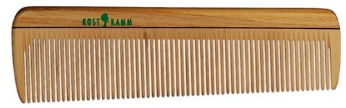 Карманный гребень Kost Kamm, деревянный, 14 см, тонкий (16)