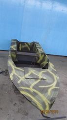 Алюминиевая моторно-гребная лодка Охотник 400Б