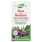 Nature's Way, Rest & Restore, без мелатонина, 30 капсул