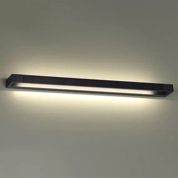 3888/24WB HIGHTECH ODL22 495 черный/металл Настенный поворотный светильник IP44 LED 24W 2430Лм 4000K ARNO