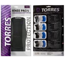 Наколенники спортивные TORRES Active, PRL112223L-02, размер L, пара, чёрный