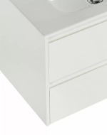 Тумба с раковиной BelBagno KRAFT 90 2C-SO/LOV-900-LVB Bianco Opaco