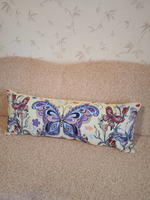 Декоративный гобеленовый чехол Бабочки 34х87