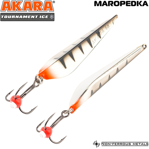 Блесна зимняя Akara Tournament Ice Maropedka 35 4 гр.31/Sil
