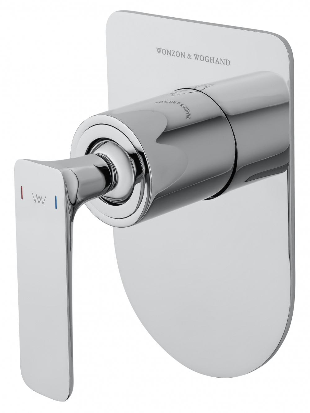 Смеситель для душа встраиваемый WONZON & WOGHAND SHARK, Хром (WW-484700-CR)