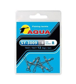 Карабин с вертлюгом рыболовный SY-3009 №07 (упк. 8 шт.)