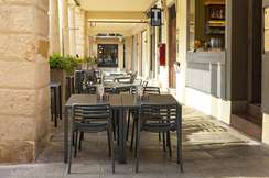 Стул Doga Bistrot антрацит