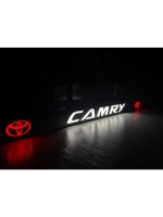 Рамка для номера с подсветкой. RLOGO Camry.
