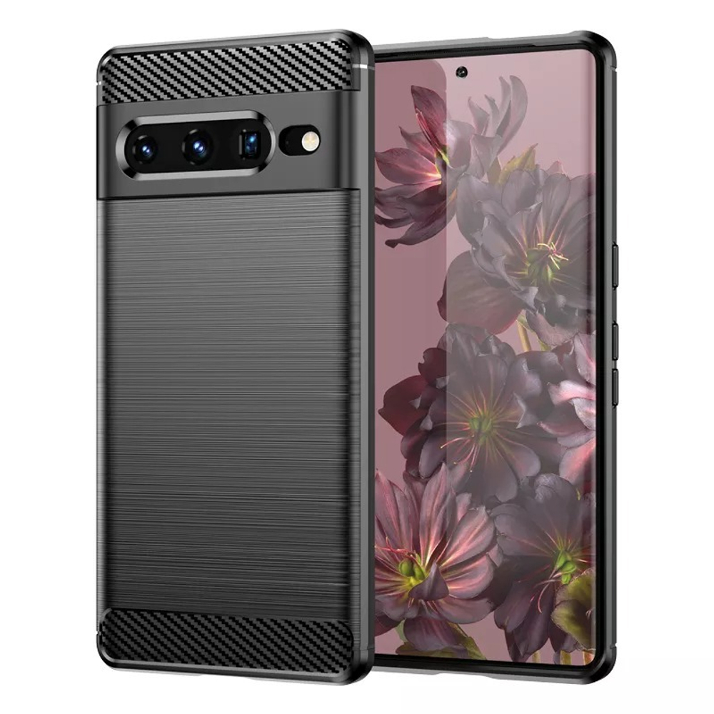 ✓ Мягкий защитный чехол для смартфона Google Pixel 7 Pro, серия Carbon от  Caseport - купить по отличной цене 🤑 в интернет магазине caseport в Москве  и СПб