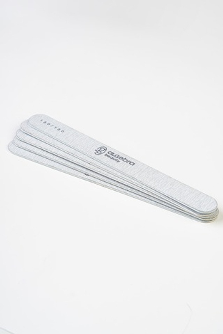 Пилки на деревянной основе, серые, размер Л Плюс 50 шт