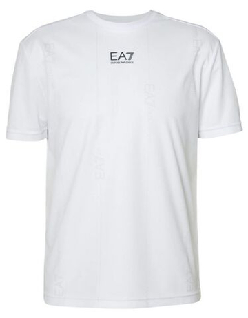 Мужская теннисная футболка EA7 Man Jersey - белый