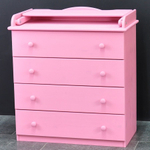 Пеленальный комод деревянный Алиса, 80х44х88 см