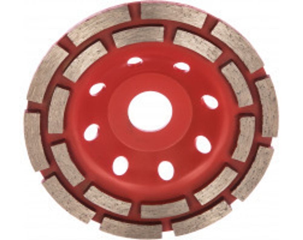 Чашка алмазная ЗУБР сегментная двухрядная