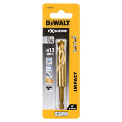 Сверло DEWALT DT50019 по металлу Impact TITANIUM Drill Bit 13 мм