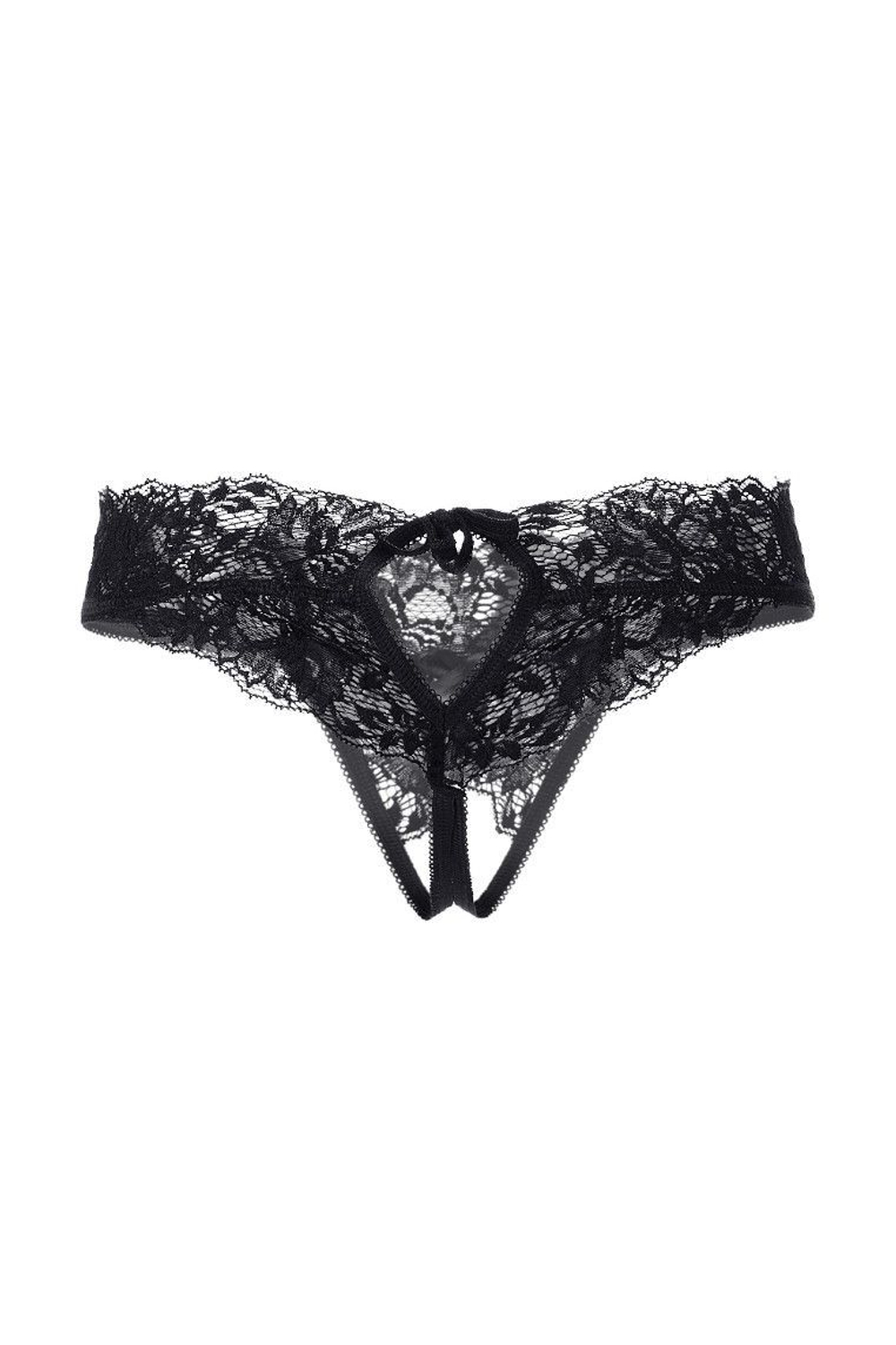Эротические трусики с декоративным вырезом сзади Tarja (Размер: 46-48) (Цвет: черный)