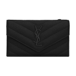 Картхолдеры и кошельки SAINT LAURENT YSL CASSANDREMonogram Logo, 612808-BOW08-1000