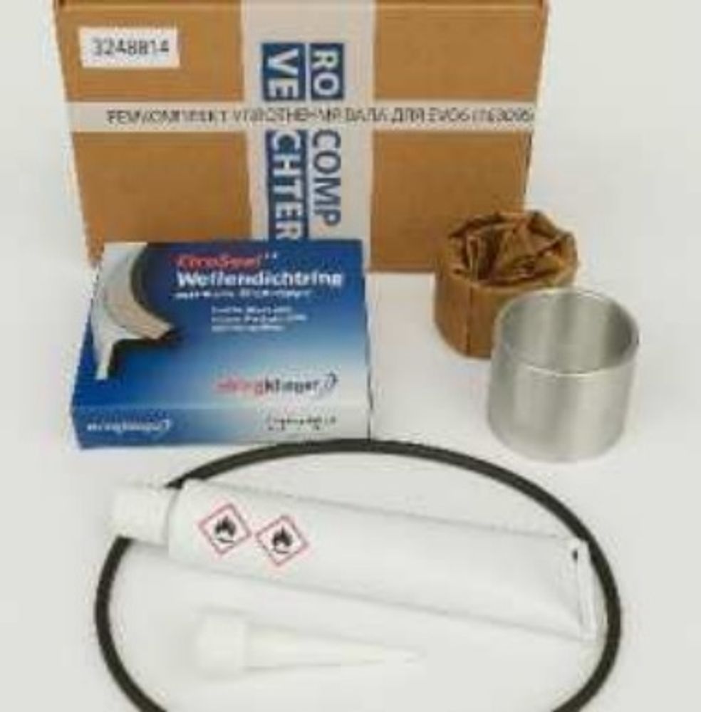 Ремкомплект уплотнений вала Rotorcomp EVO6 163093