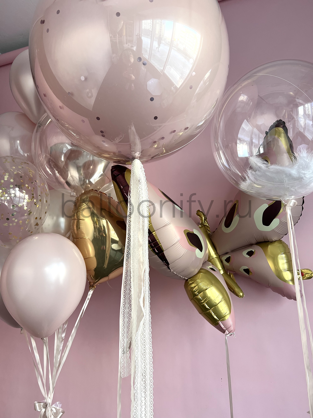 Набор шаров "Принцесса бабочка"