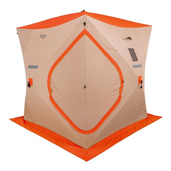 Палатка зимняя Куб 1,8х1,8 Oxford 300D PU 1000 (PR-412-M) PREMIER
