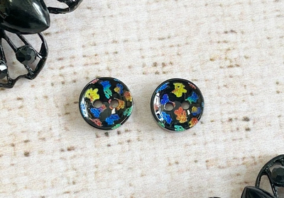 Пуговицы, d 1,1 см, 2 прокола