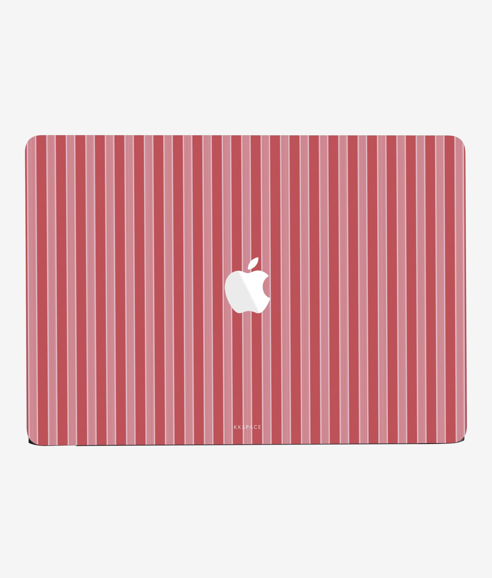 Виниловая наклейка HOLIDAY WRAP (красный) для MacBook