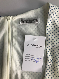 Платье Pull&Bear в мелкий горошек, маркировка М, визуально на 46 размер