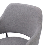 Стул wendy, рогожка, темно-серый