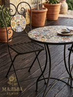 Стул Мозаика 40x50xH90 см металлический CAMPO Home & Garden