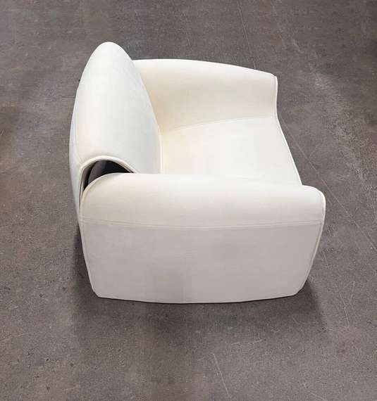 Кресло Le Club, белый велюр