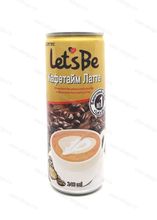 Кофе в банке Let&#39;s be Cafetime Latte, 240 мл.