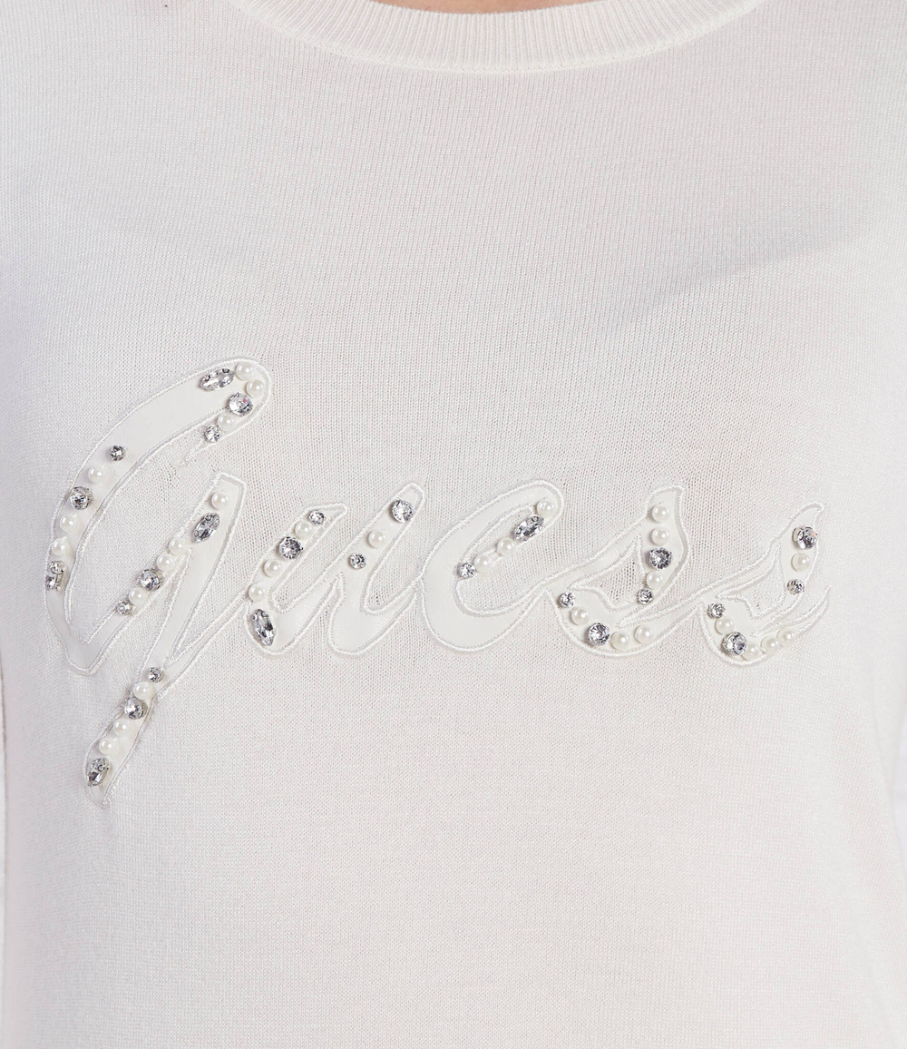 свитер liliane GUESS - кремовый (W2BR51 Z2NQ2)