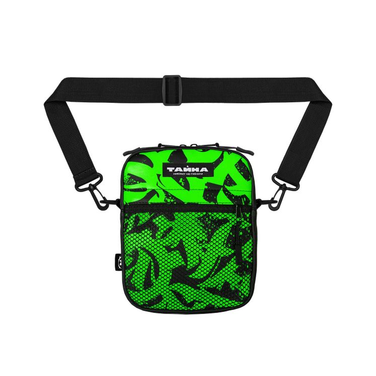 Сумка через плечо ТАЙНА x ЗУКО черный/экокожа/зеленый