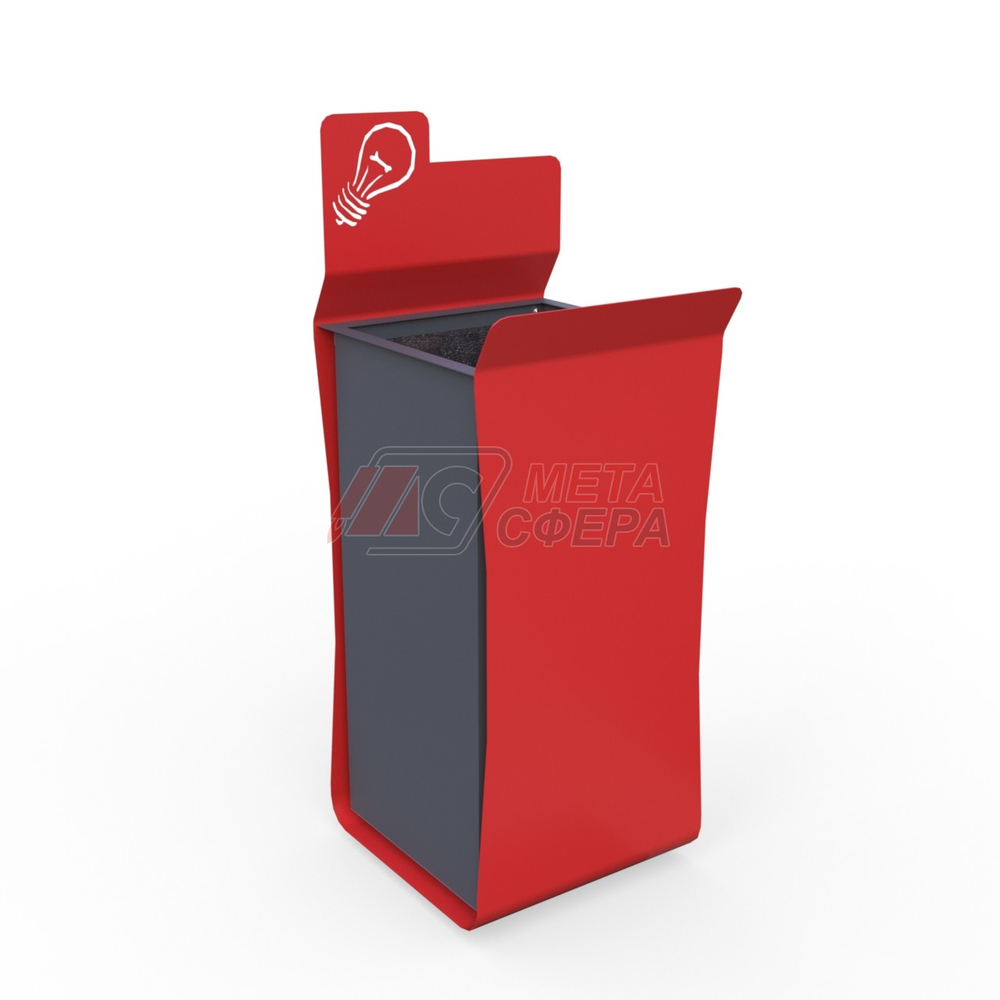 Урна Папка для раздельного сбора мусора