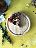 Доска подставка под пиццу деревянная