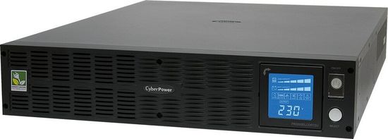 Источники бесперебойного питания (UPS, ИБП) CyberPower PR3000ELCDRT2U, ИБП CyberPower PR3000ELCDRT2U, Rackmount, Line-Interactive, 3000VA/2700W, 9 IEC-320 С13, 1 IEC C19 розеток, USB&S