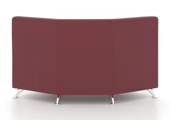 Угловой радиусный модуль Интер Хром