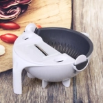 Овощерезка мультифункциональная (5насадок+чаша для нарезки+овощечистка+держатель)