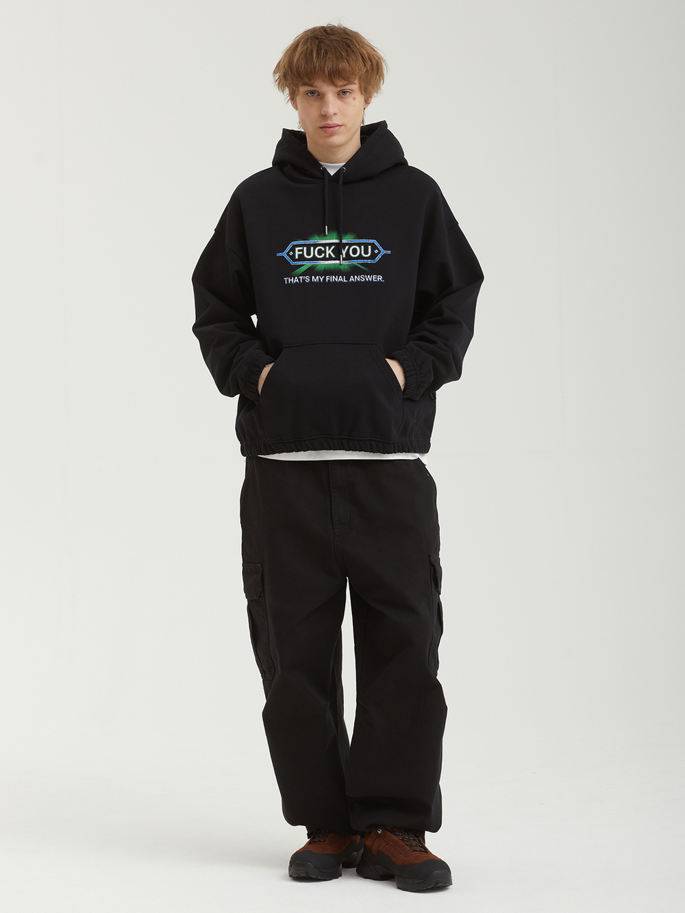 Мужская Толстовка Answer Boxy