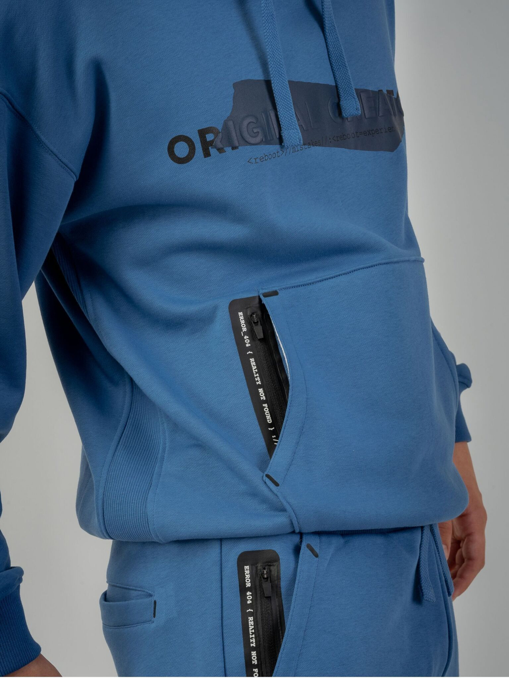 Худи мужское ORIGINAL CREATOR ERROR_404 HOODIE, Синий