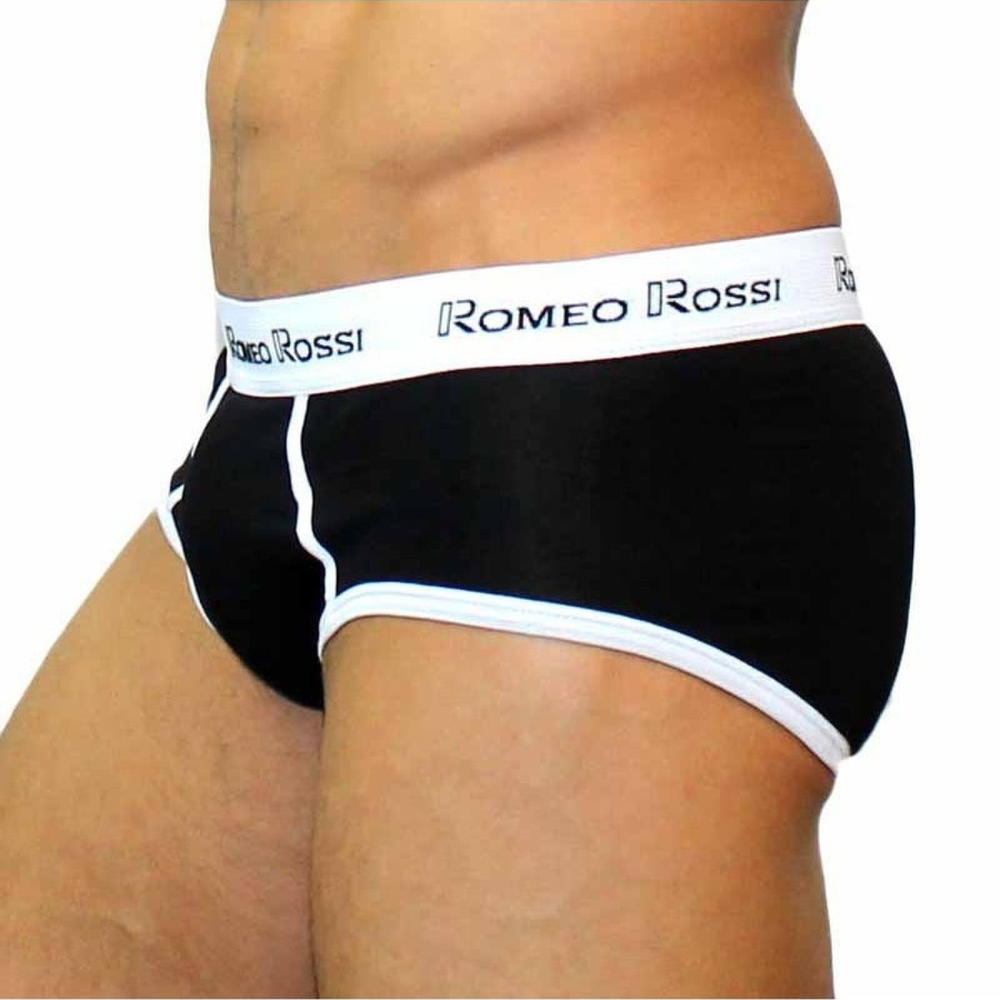 Набор мужских трусов брифов 5в1+ПОДАРОК Romeo Rossi 366-05