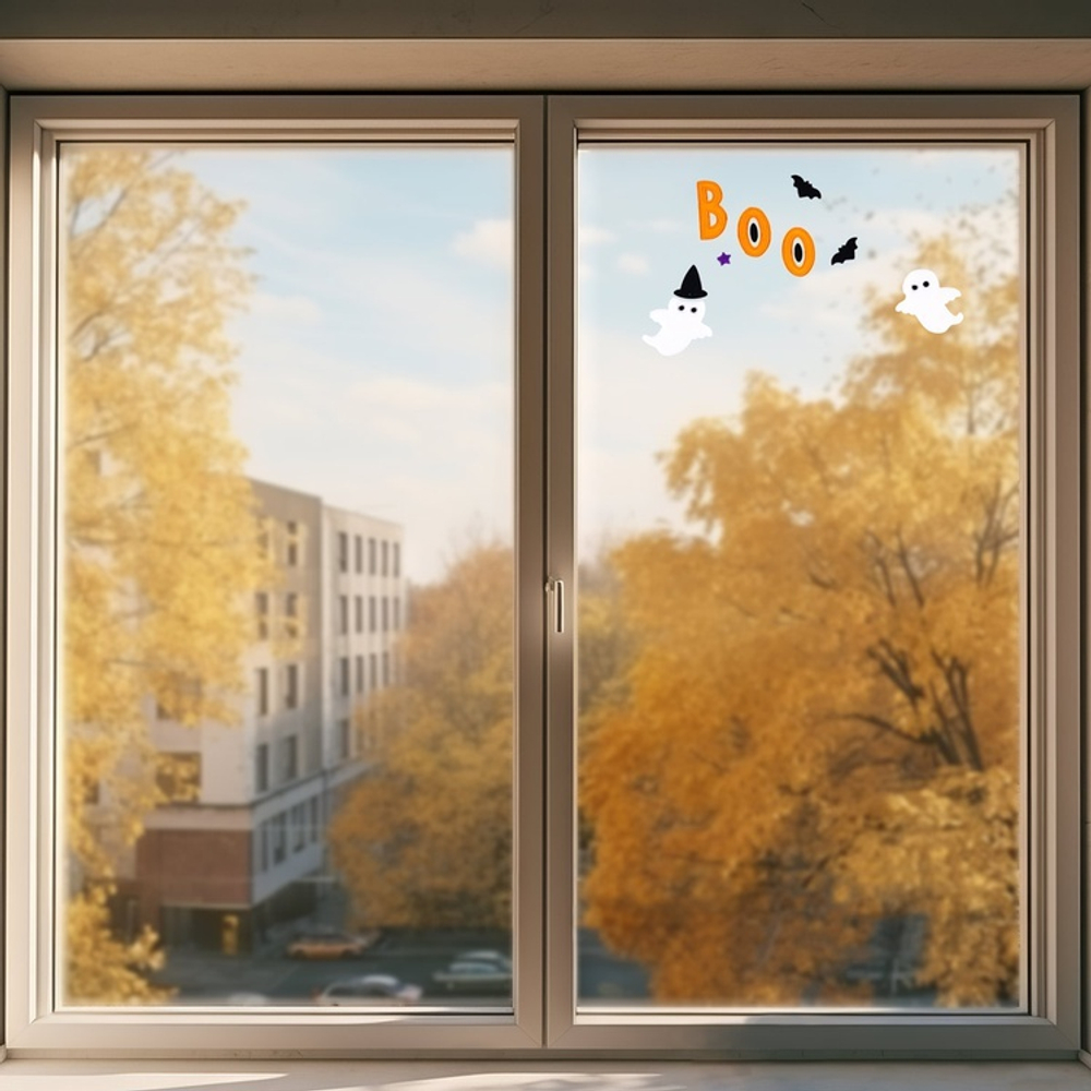 Наклейка гелевая "Милые приведения"