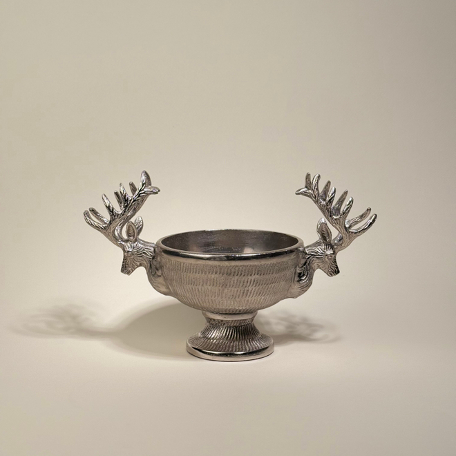 Чаша декоративная Silver deer